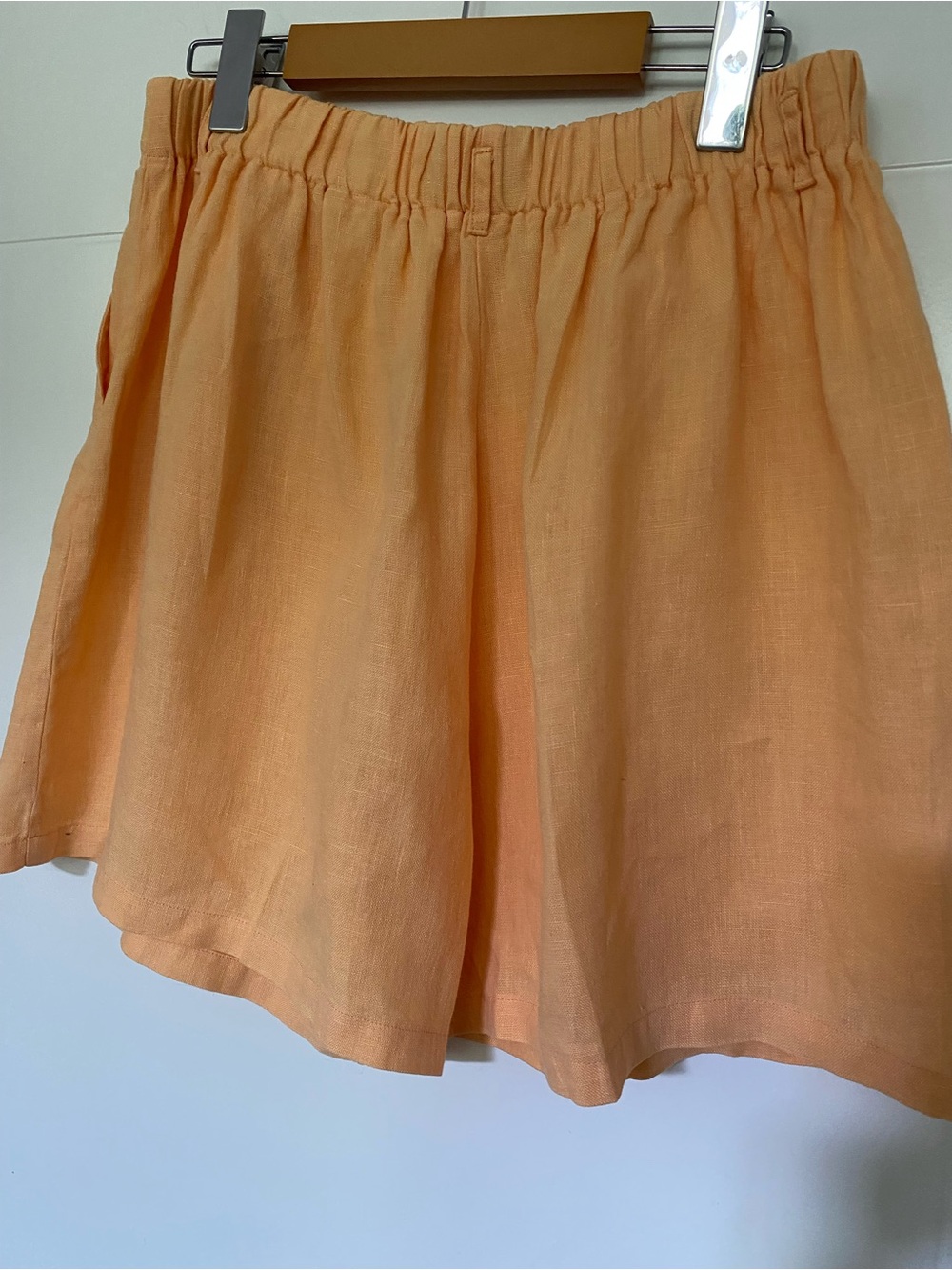 NWT MUS & BOMBON 100% Linen Women’s Shorts - Picture 4 of 6